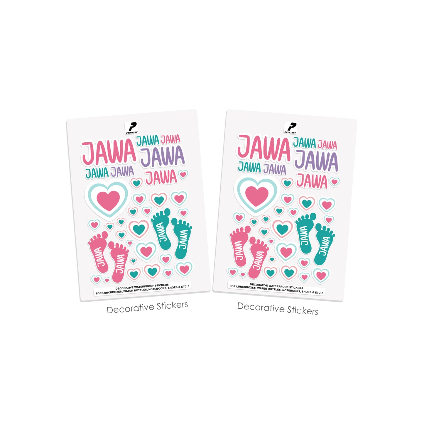 School Label Stickers Pack D003