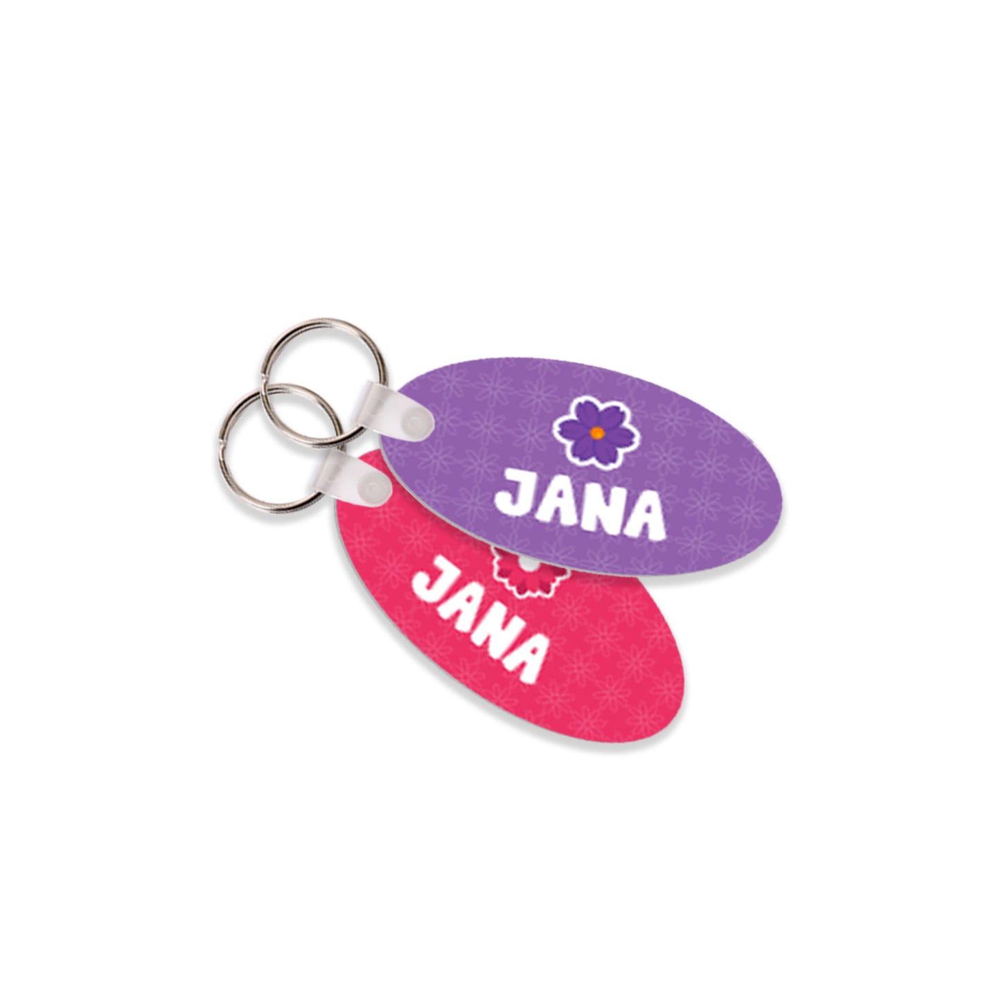 School Tags D007 - Flower