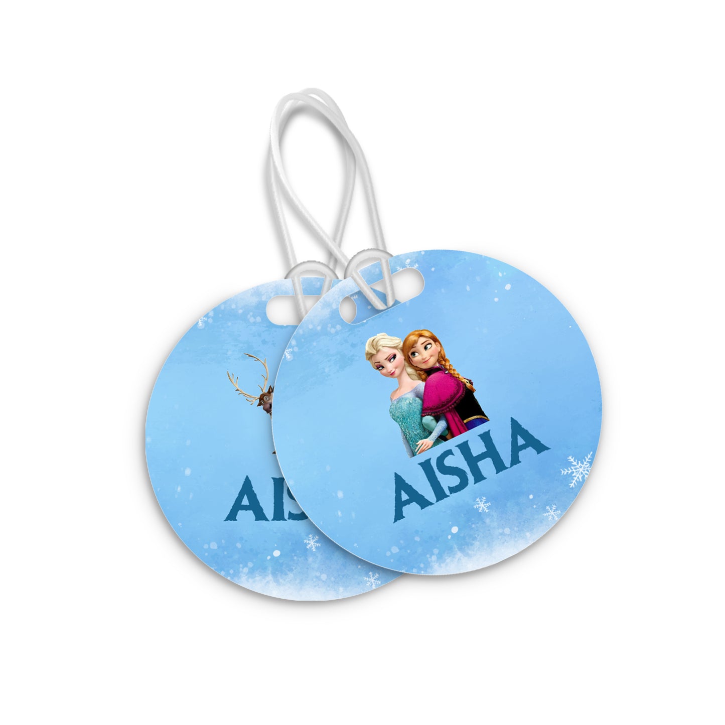 School Tags D016 - Frozen
