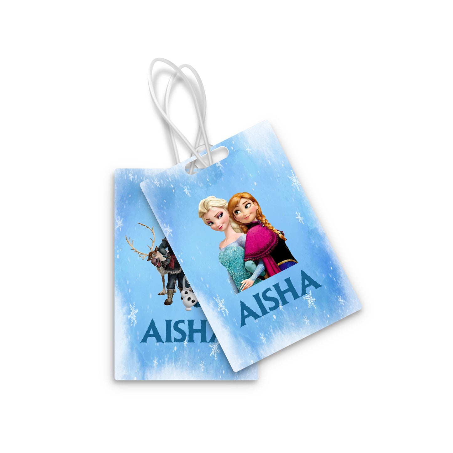 School Tags D016 - Frozen