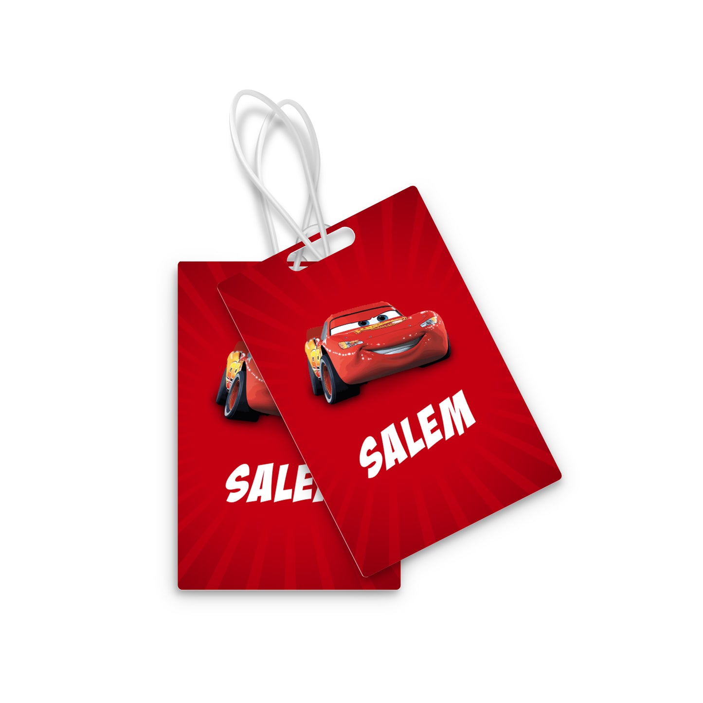 School Tags D020 - Car