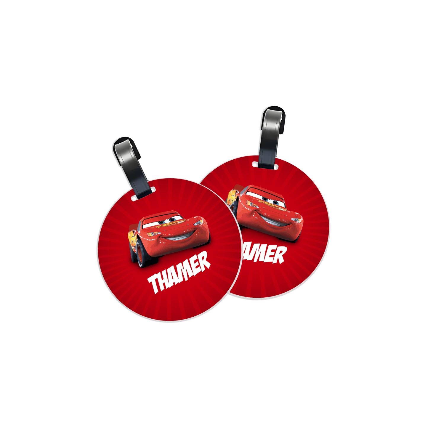 School Tags D020 - Car