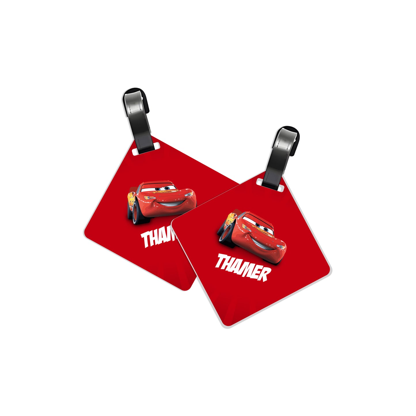 School Tags D020 - Car