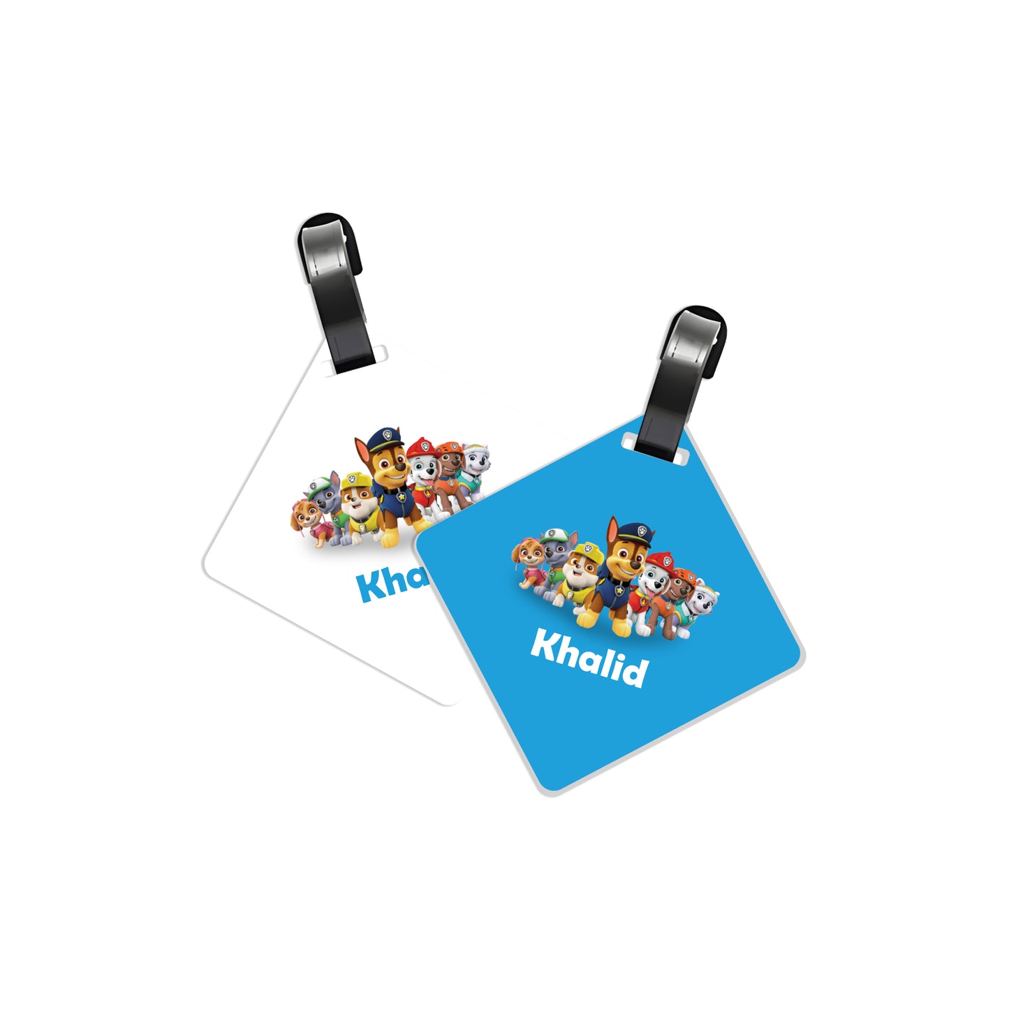 School Tags D025 - Paw Patrol