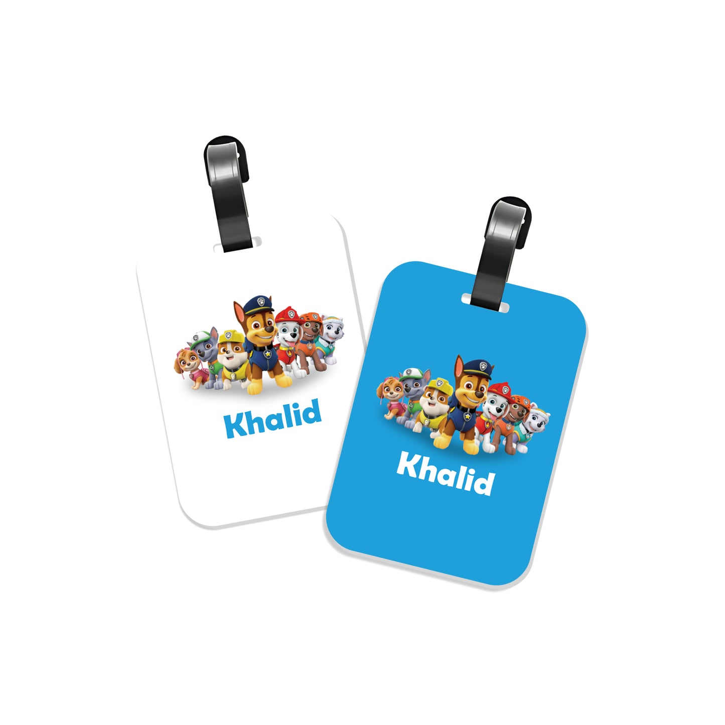 School Tags D025 - Paw Patrol