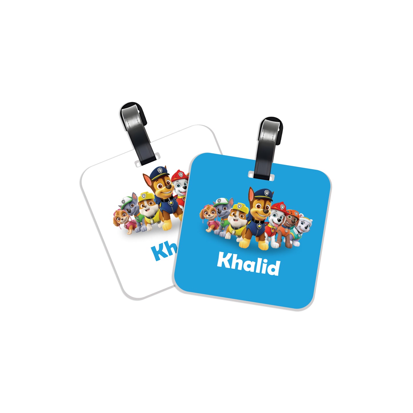 School Tags D025 - Paw Patrol