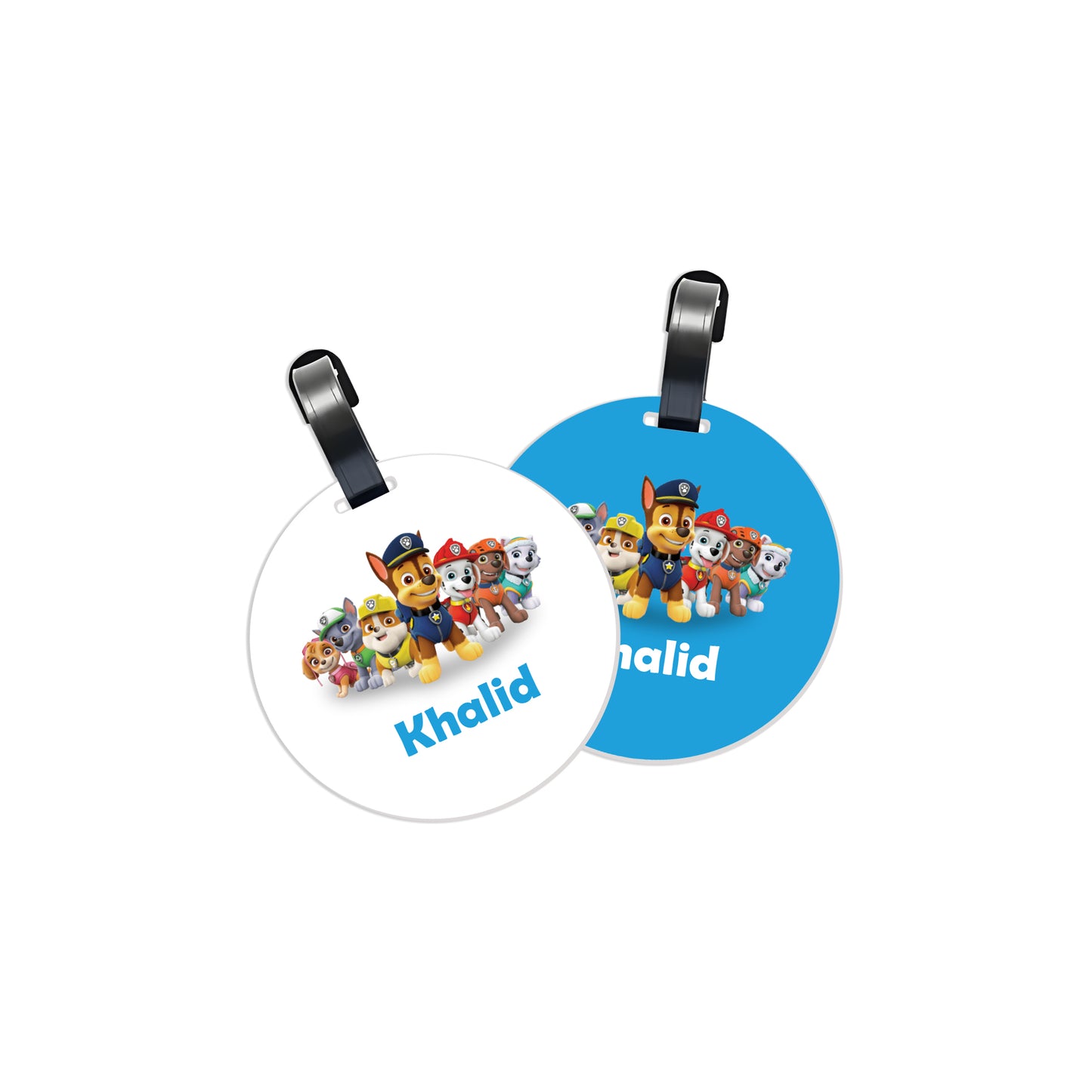 School Tags D025 - Paw Patrol