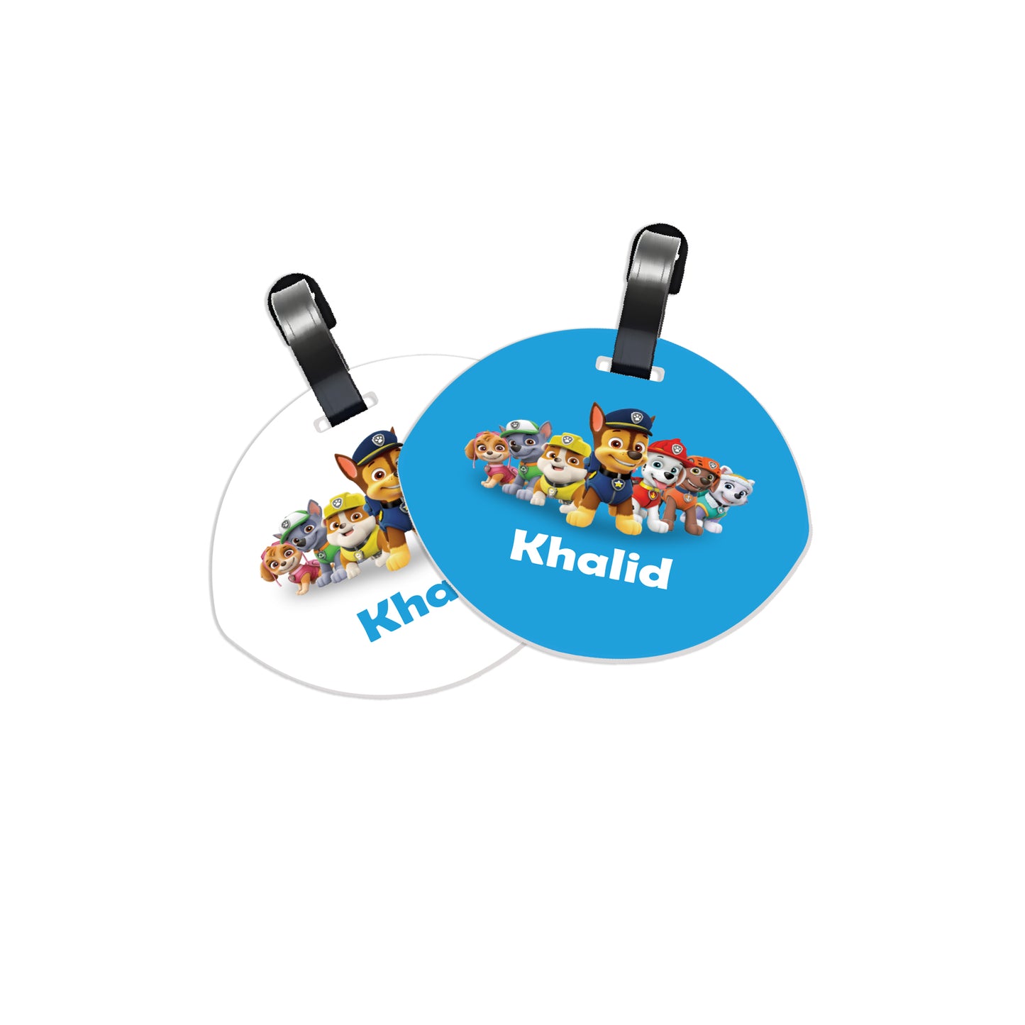 School Tags D025 - Paw Patrol
