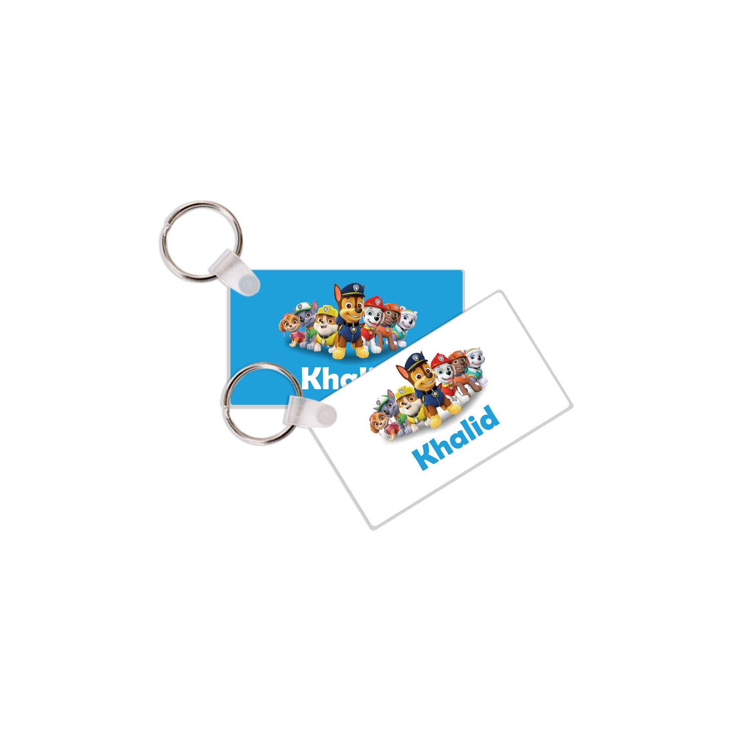 School Tags D025 - Paw Patrol