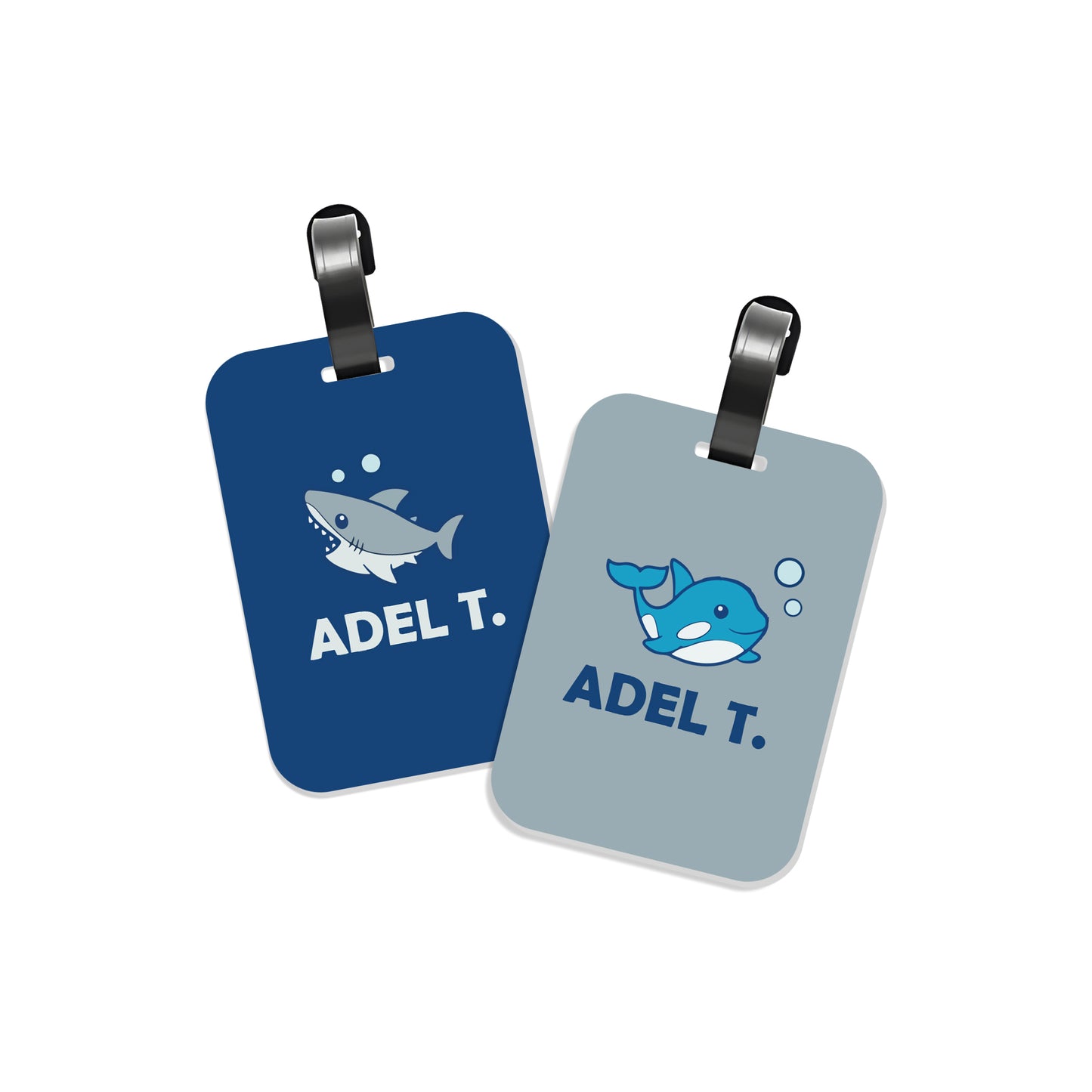 School Tags D026 - Shark