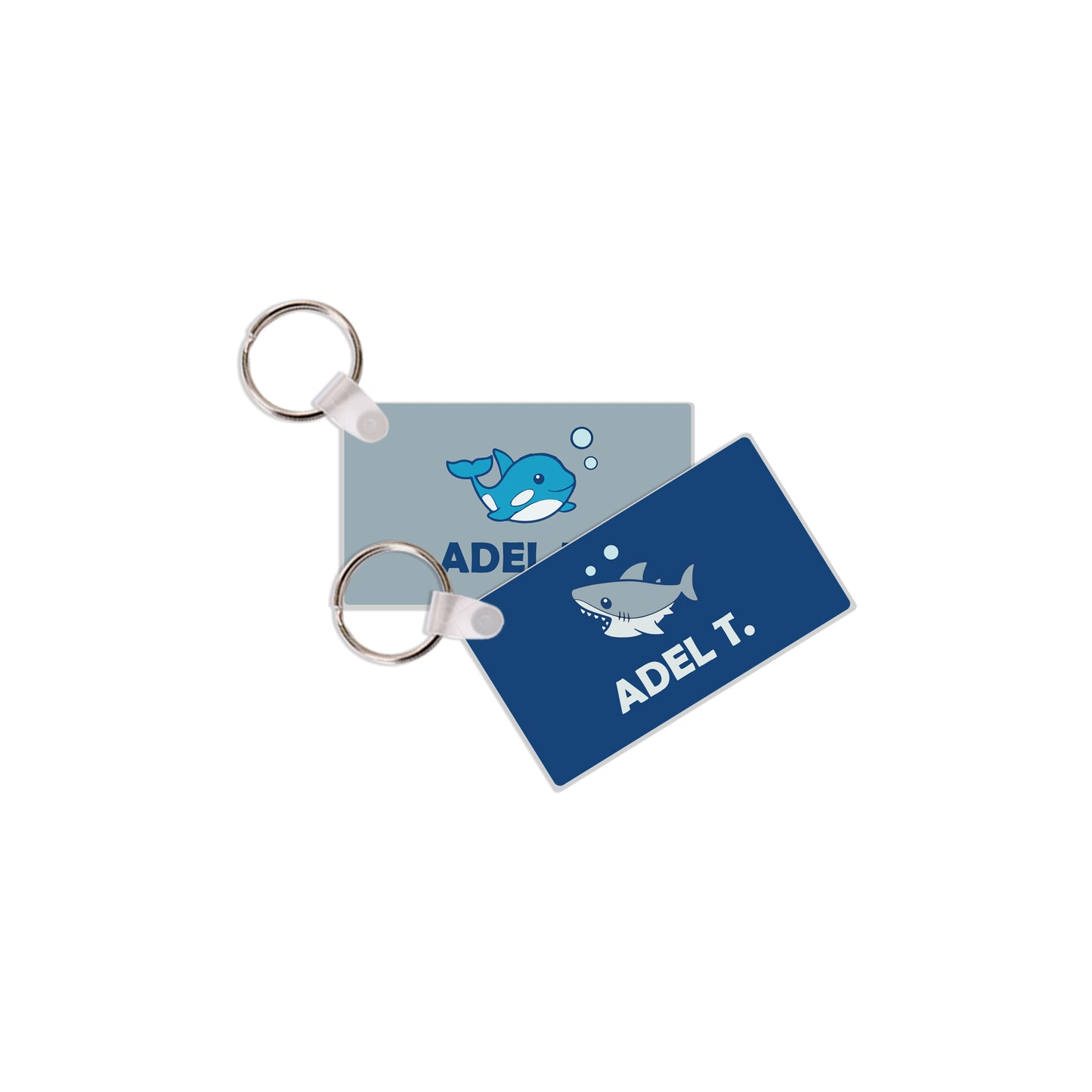 School Tags D026 - Shark