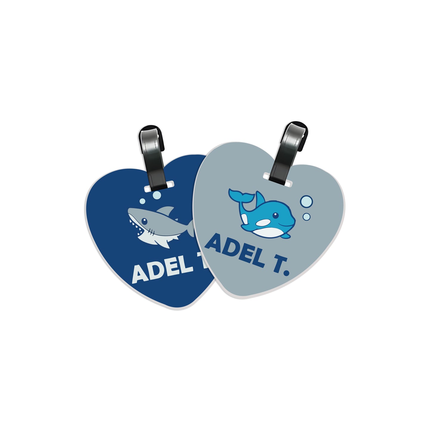 School Tags D026 - Shark
