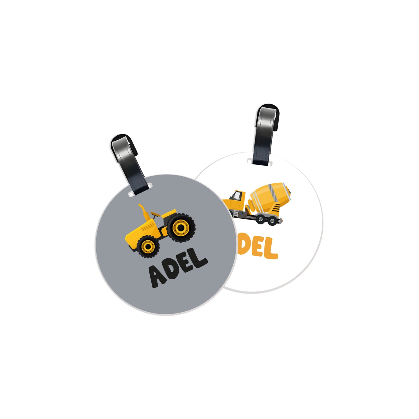 School Tags D042 - Truck