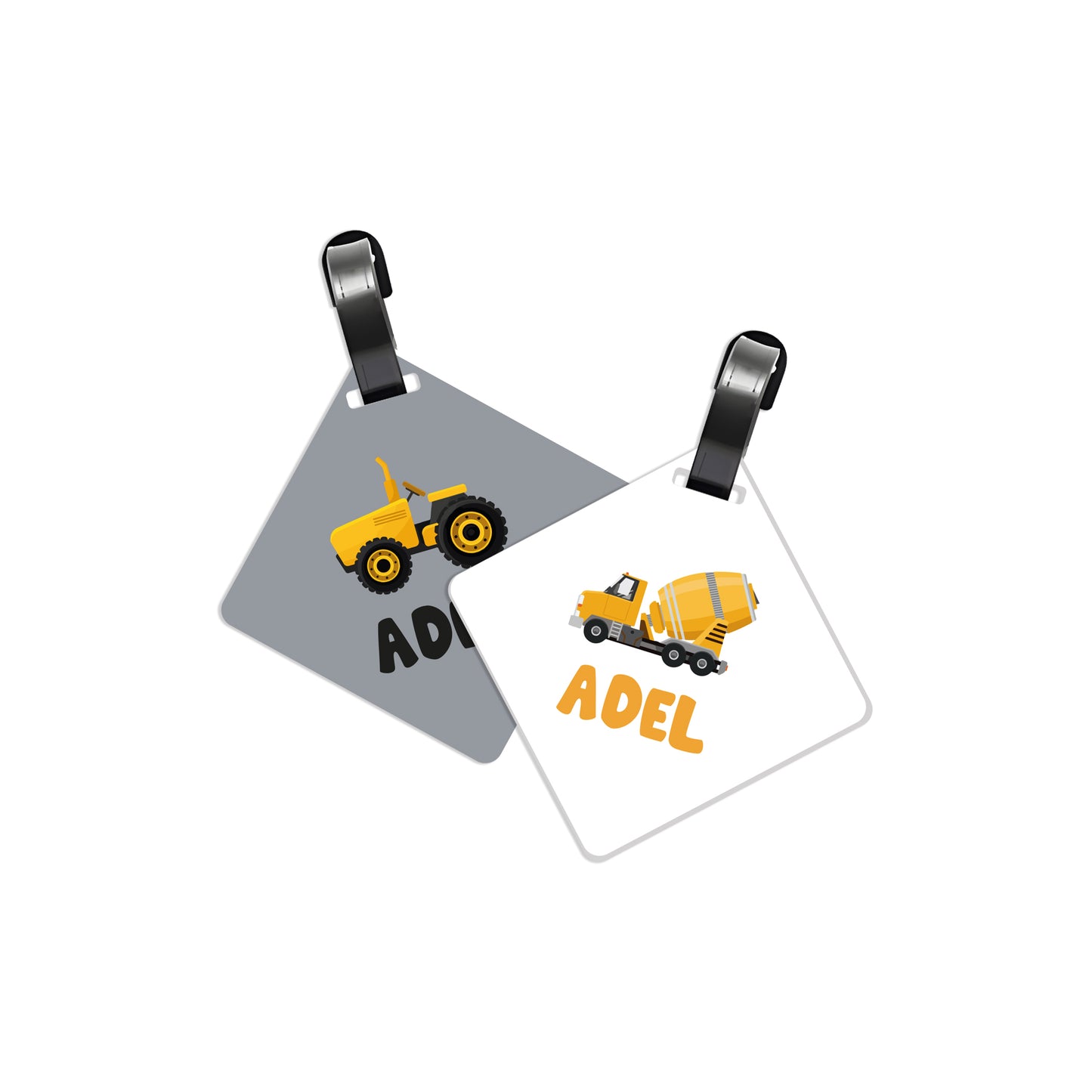 School Tags D042 - Truck