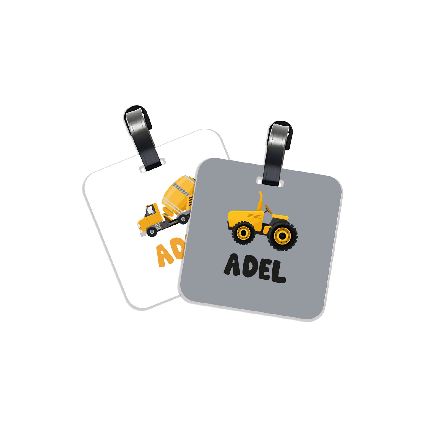 School Tags D042 - Truck