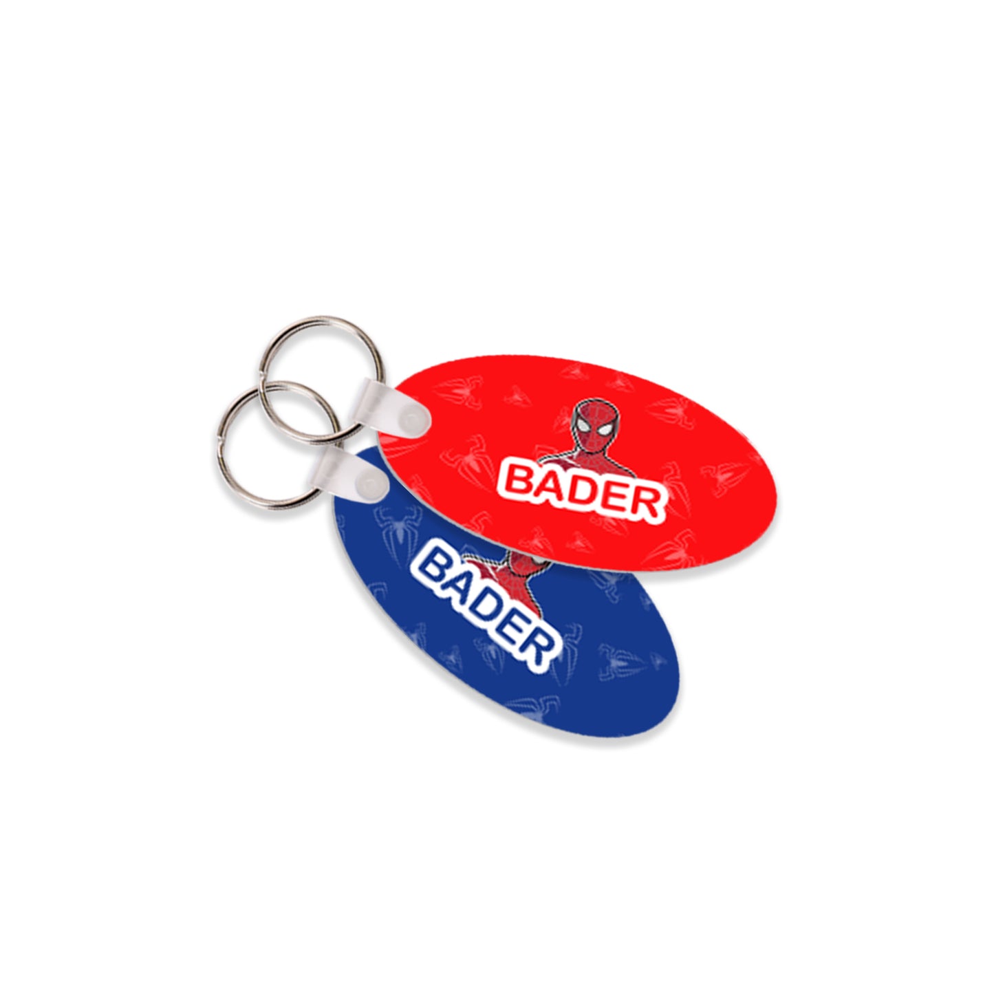 School Tags D044 - Spiderman