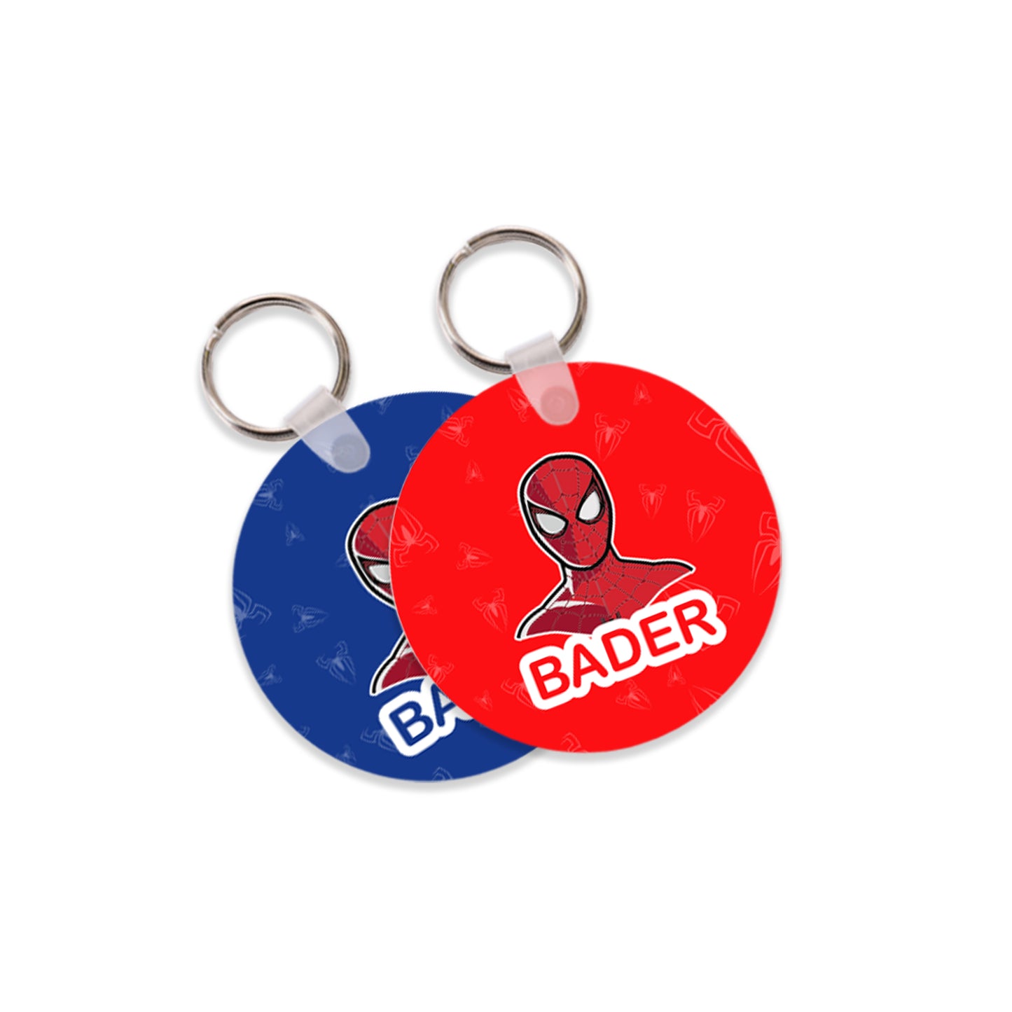 School Tags D044 - Spiderman