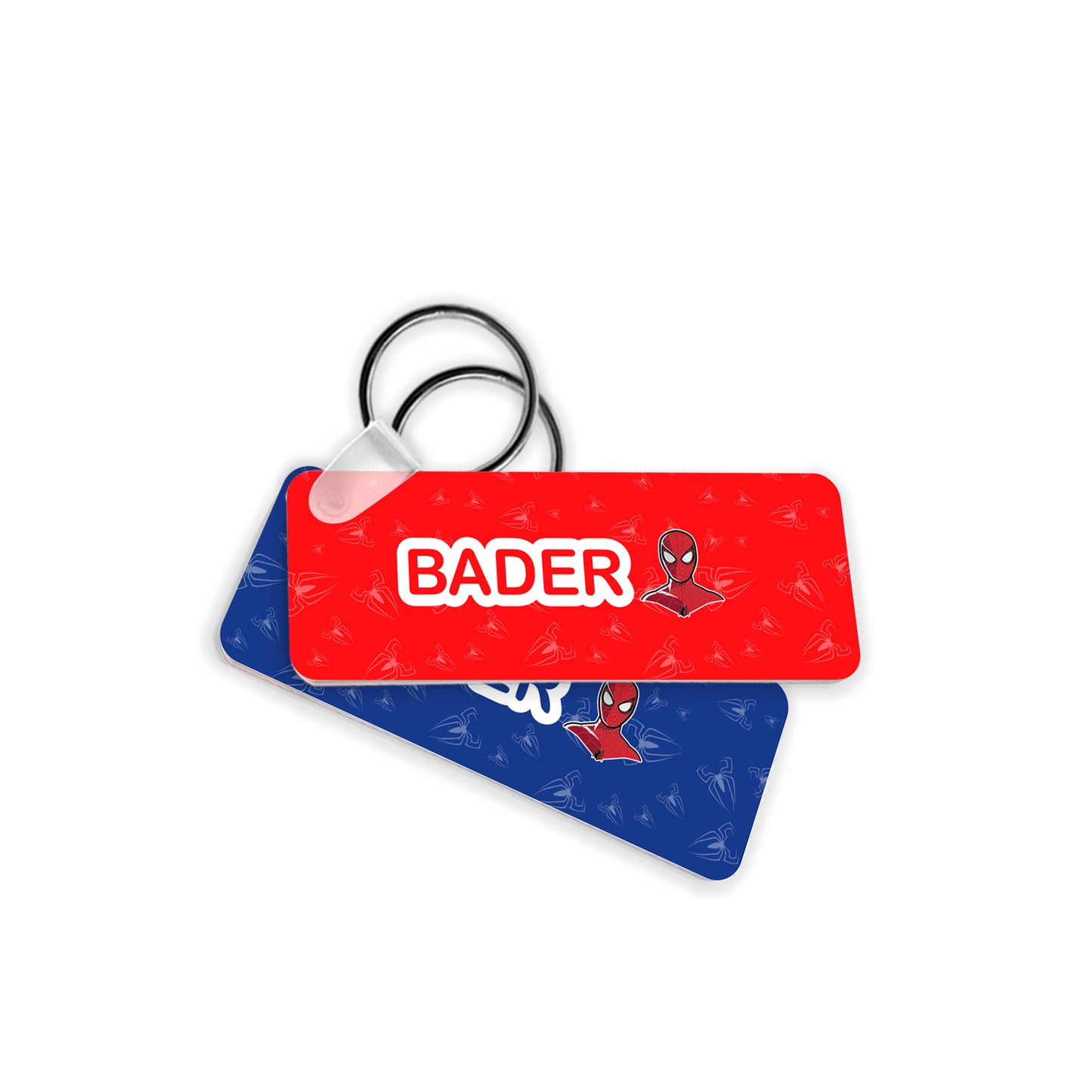 School Tags D044 - Spiderman