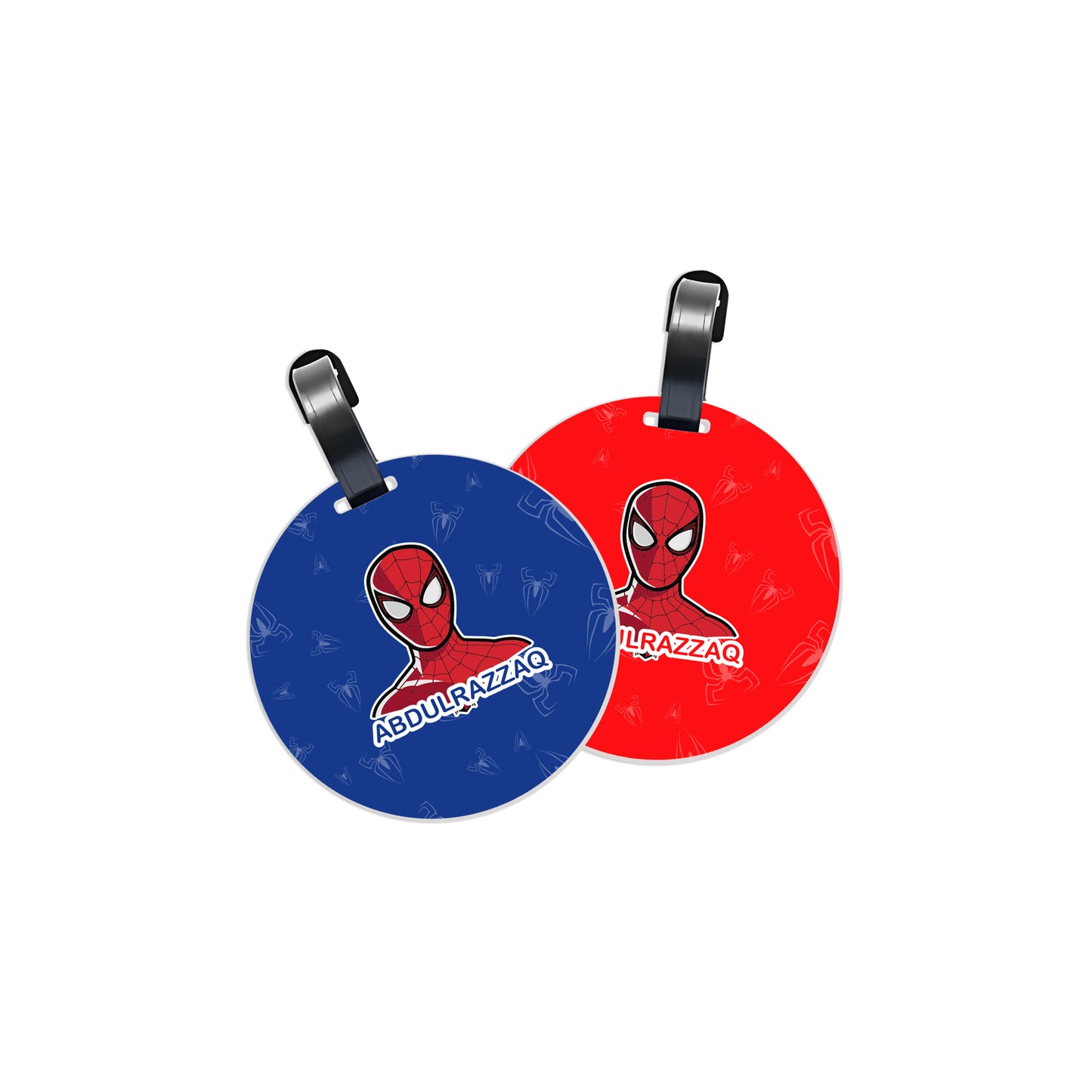 School Tags D044 - Spiderman