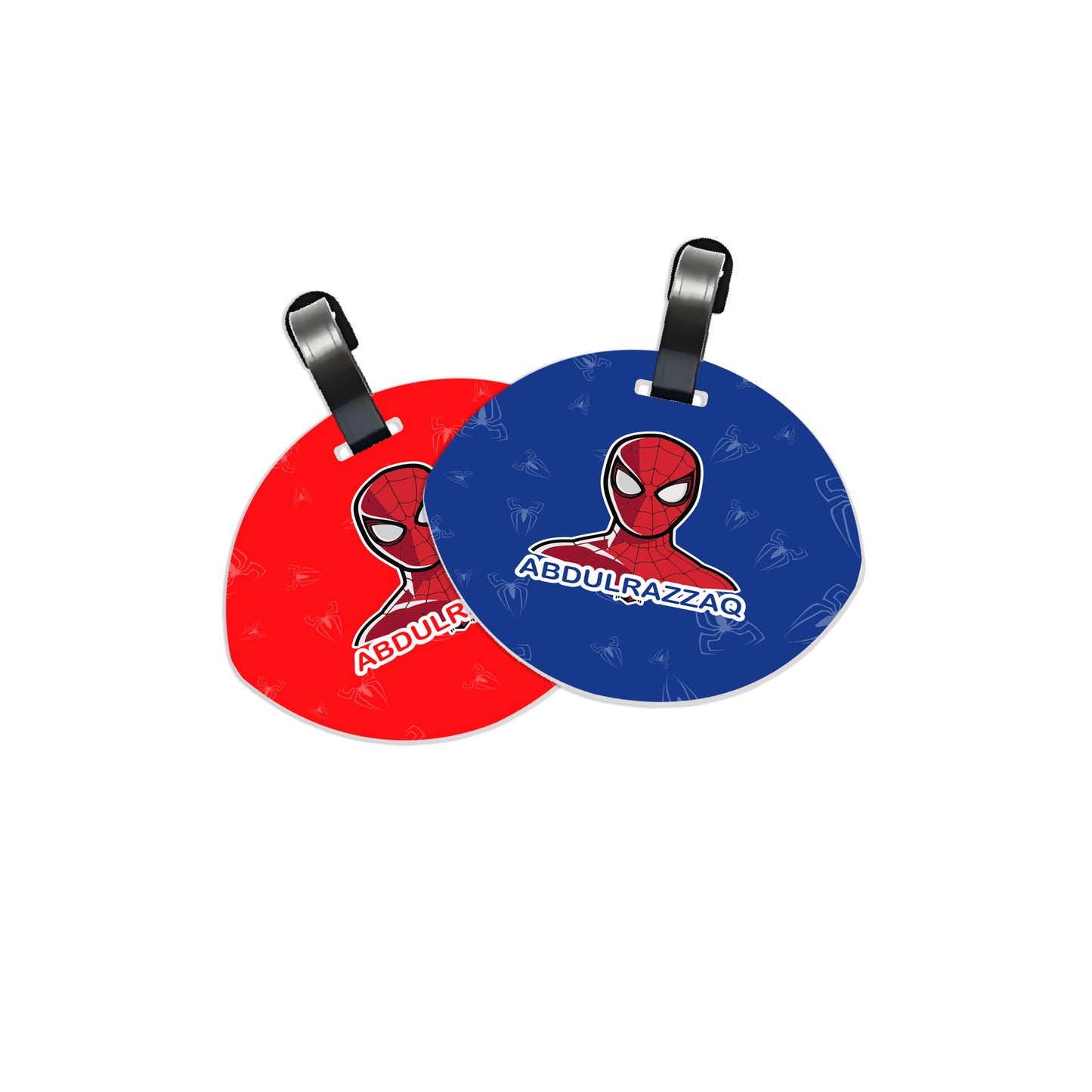 School Tags D044 - Spiderman