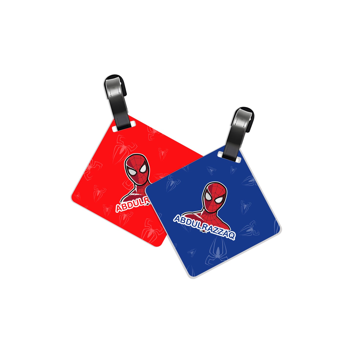 School Tags D044 - Spiderman