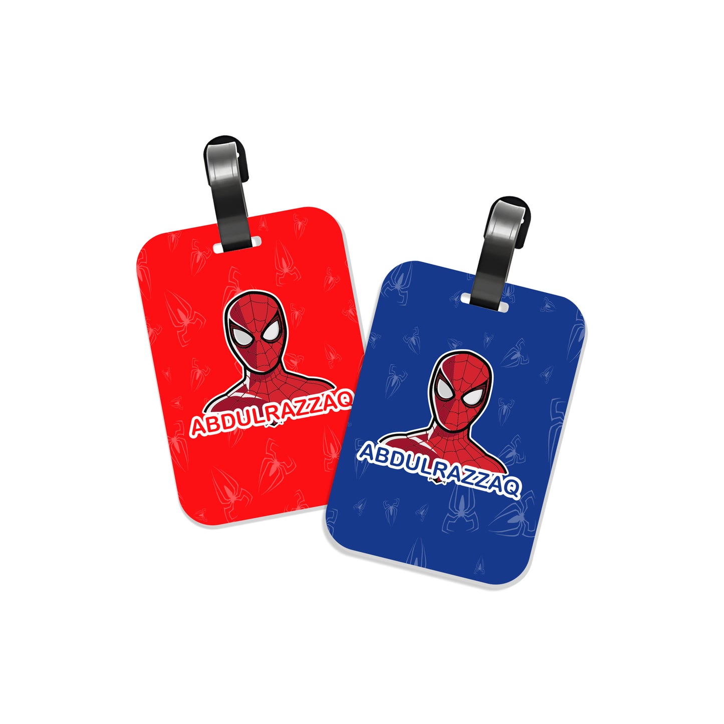 School Tags D044 - Spiderman