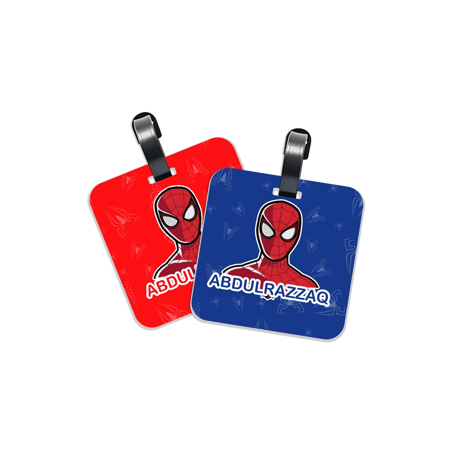 School Tags D044 - Spiderman
