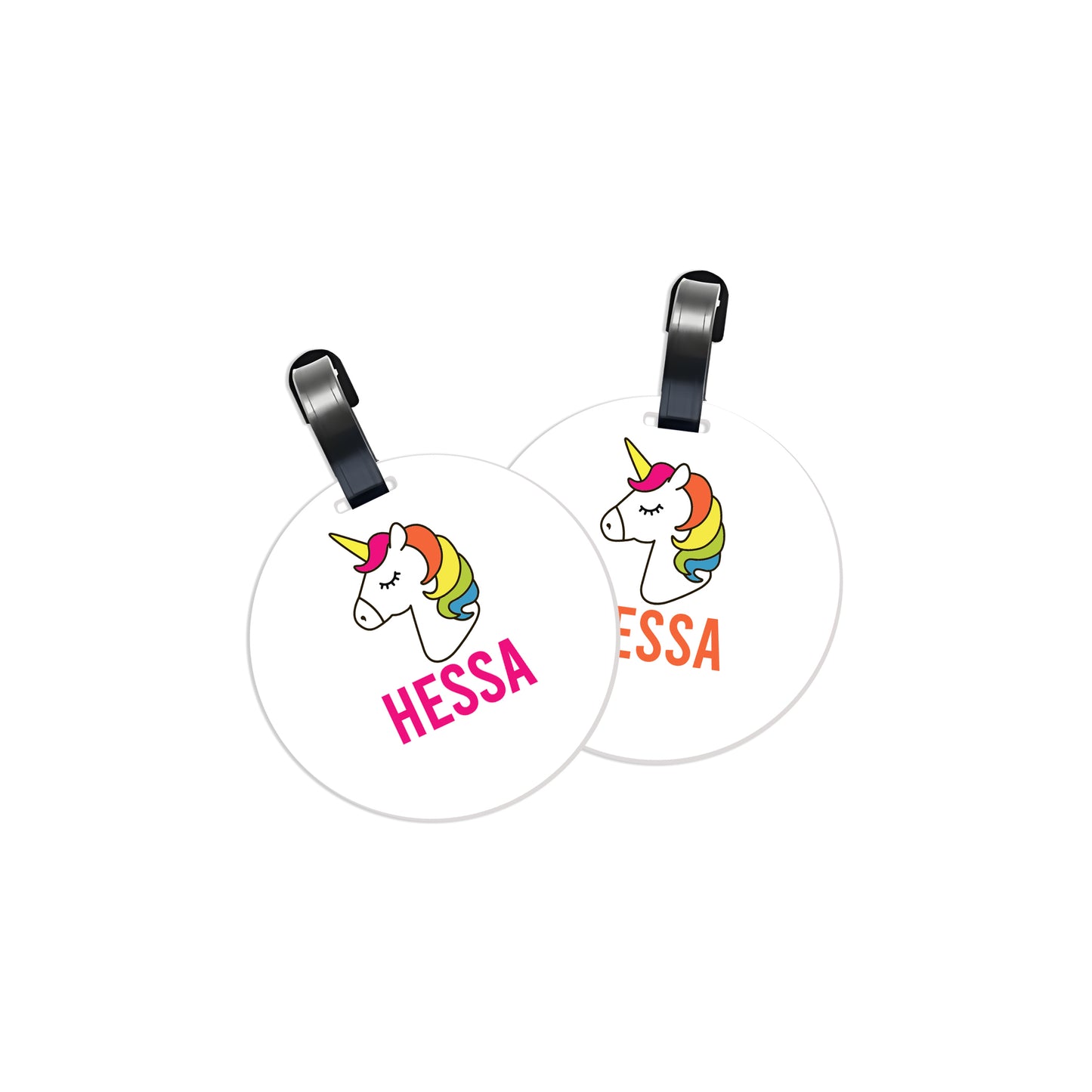 School Tags D047 - Unicorn