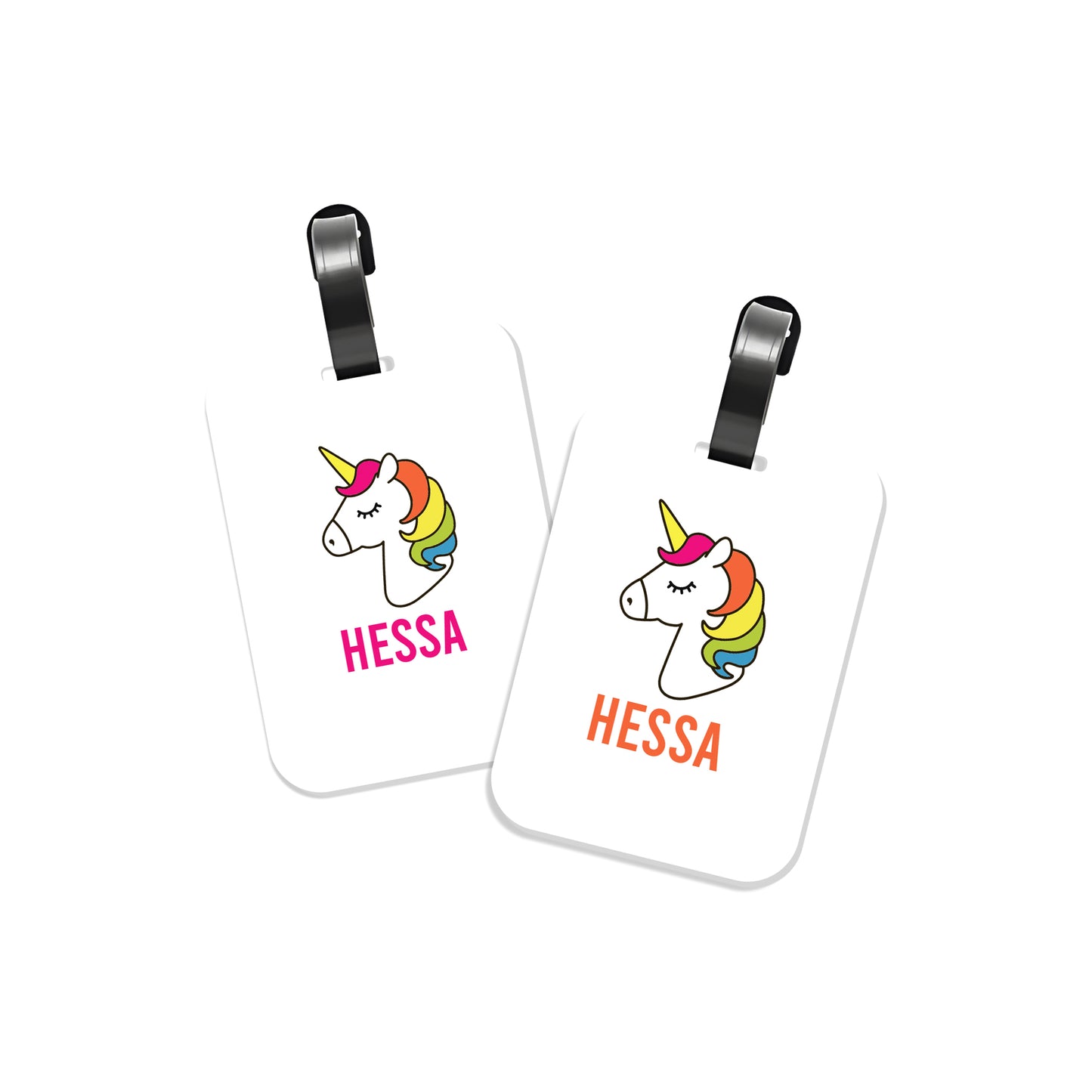 School Tags D047 - Unicorn