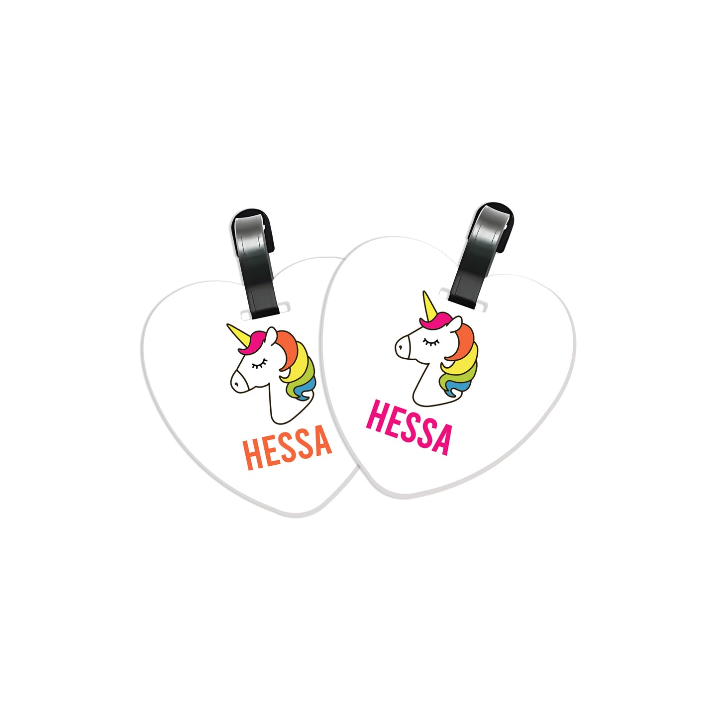 School Tags D047 - Unicorn