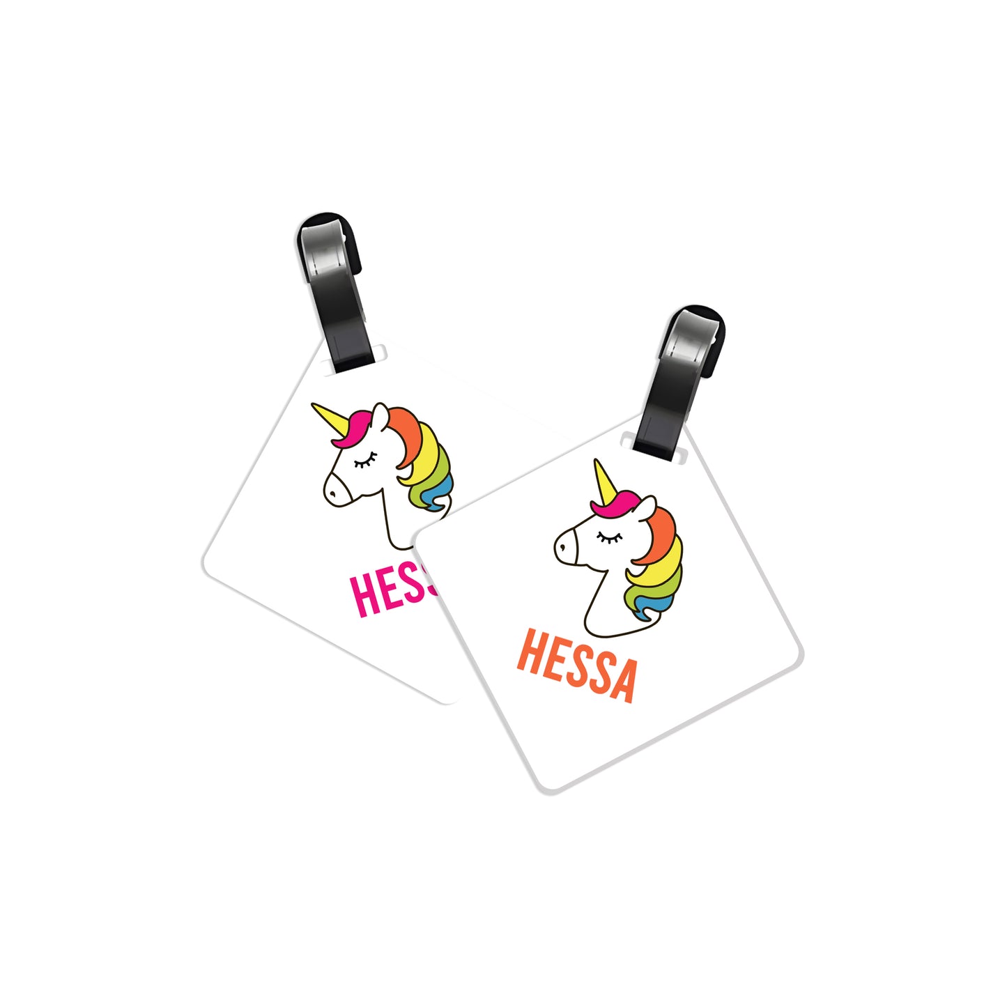 School Tags D047 - Unicorn