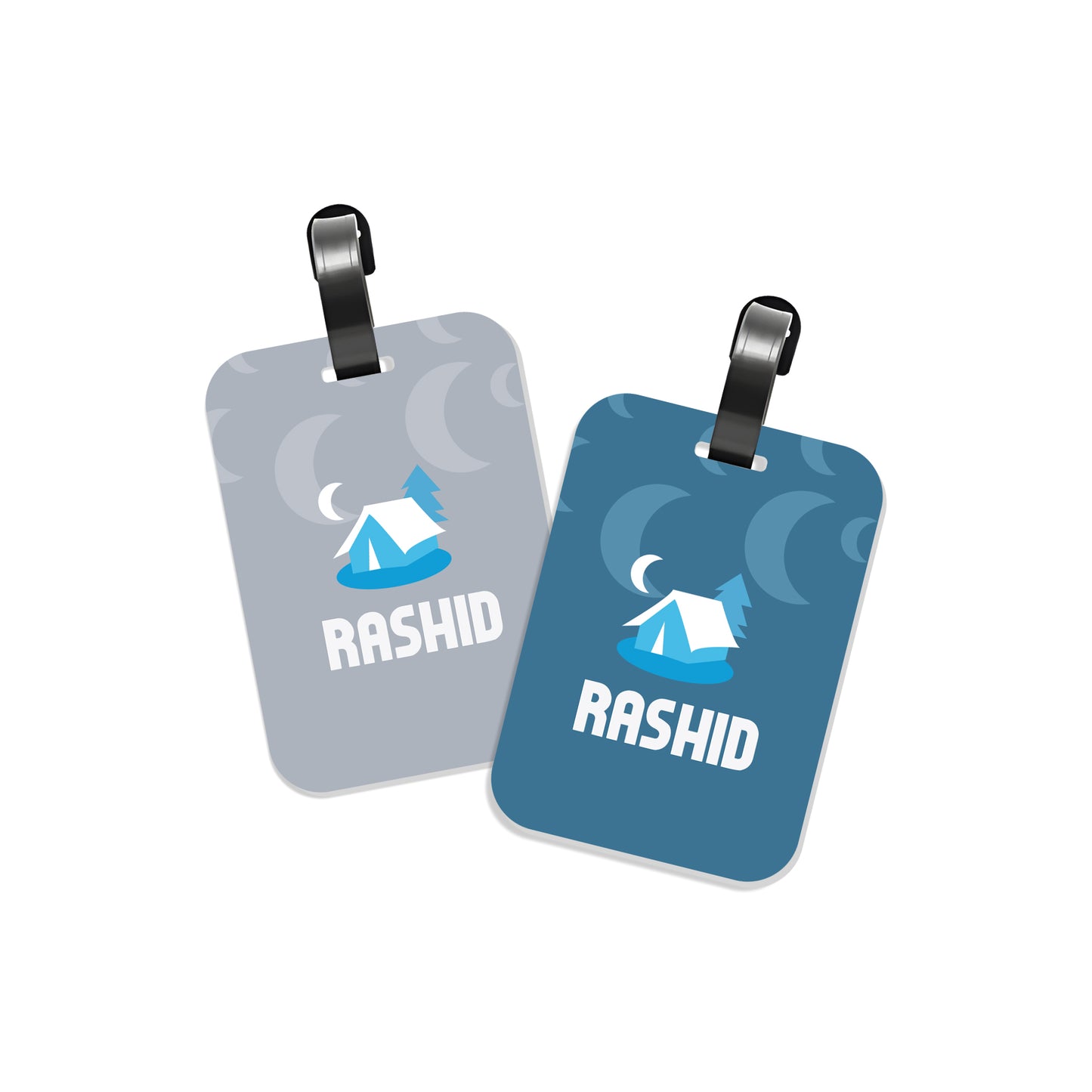School Tags D049 - Camping