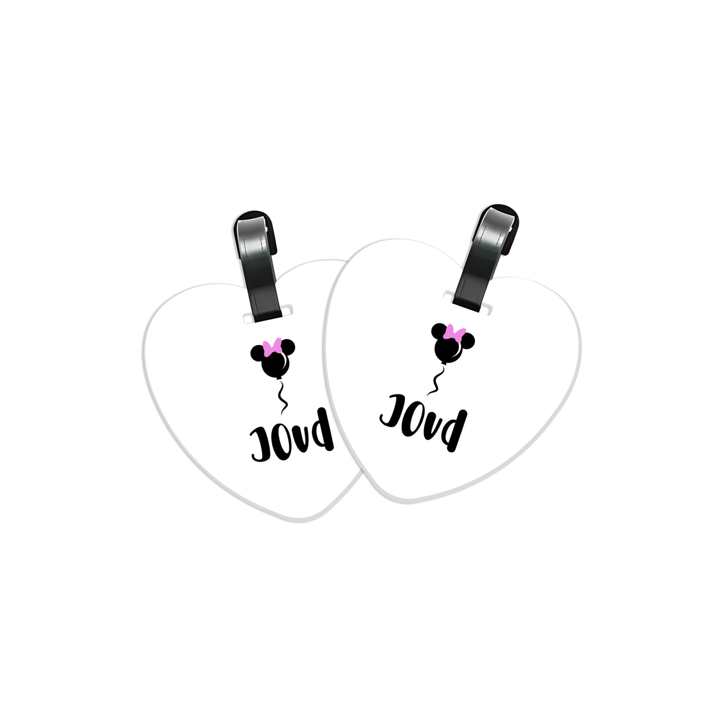 School Tags D050 - Minnie Mouse