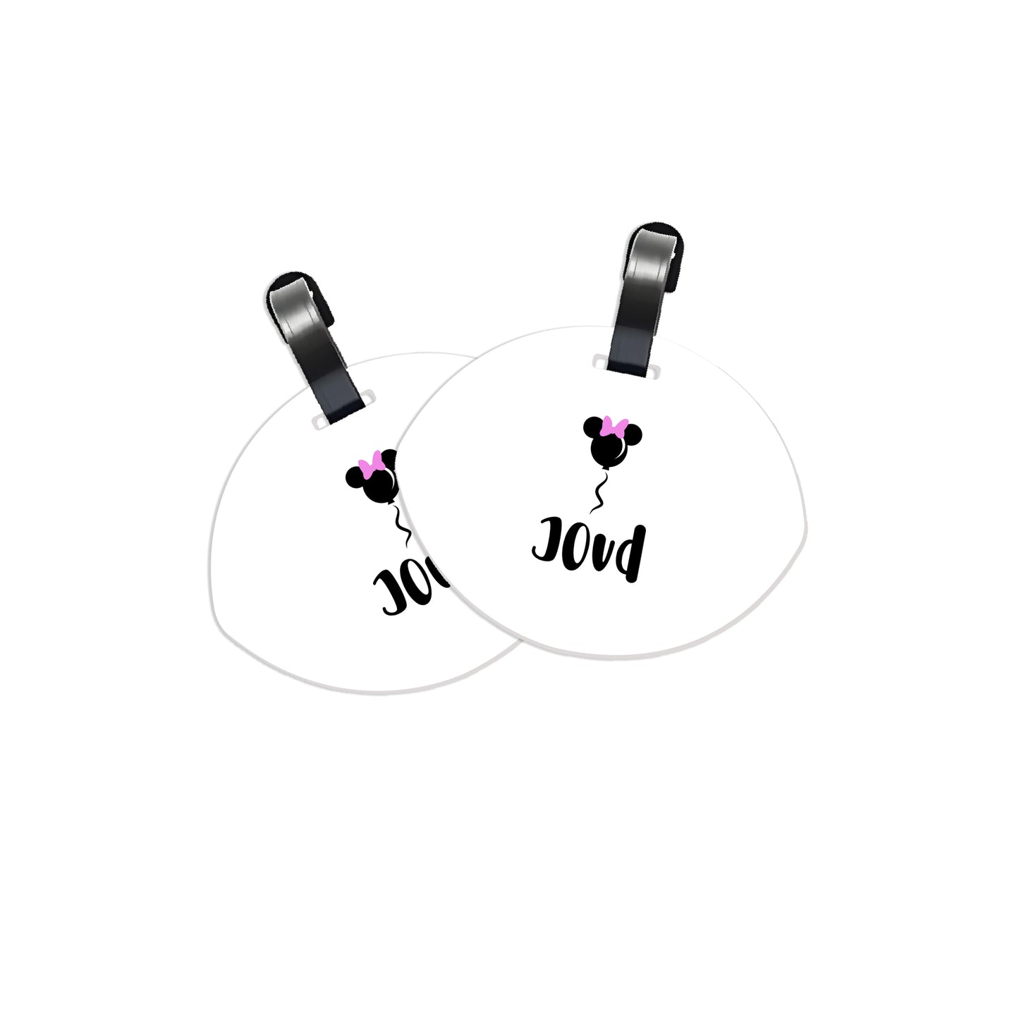 School Tags D050 - Minnie Mouse