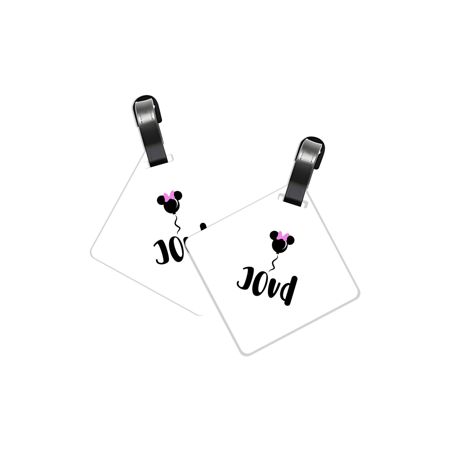 School Tags D050 - Minnie Mouse