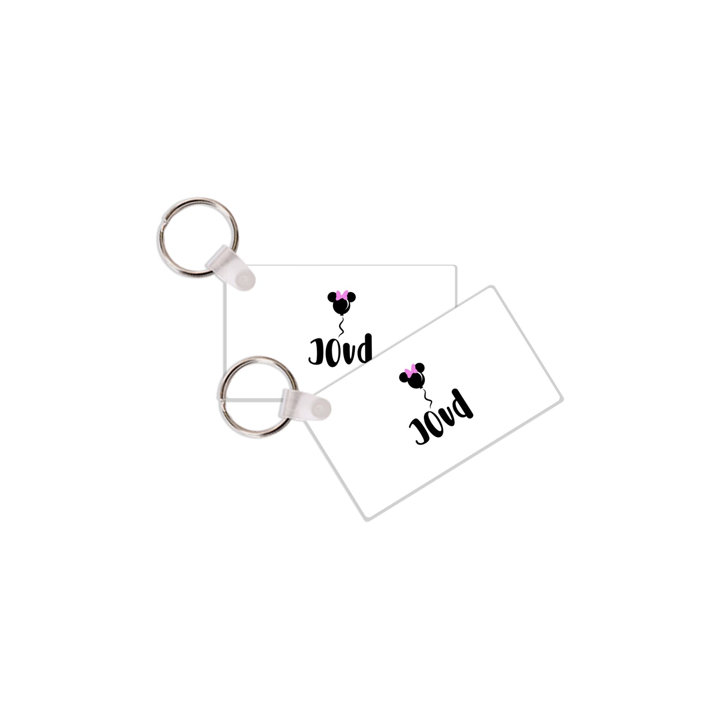 School Tags D050 - Minnie Mouse