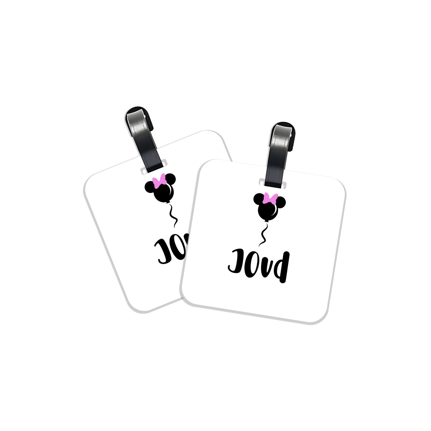 School Tags D050 - Minnie Mouse