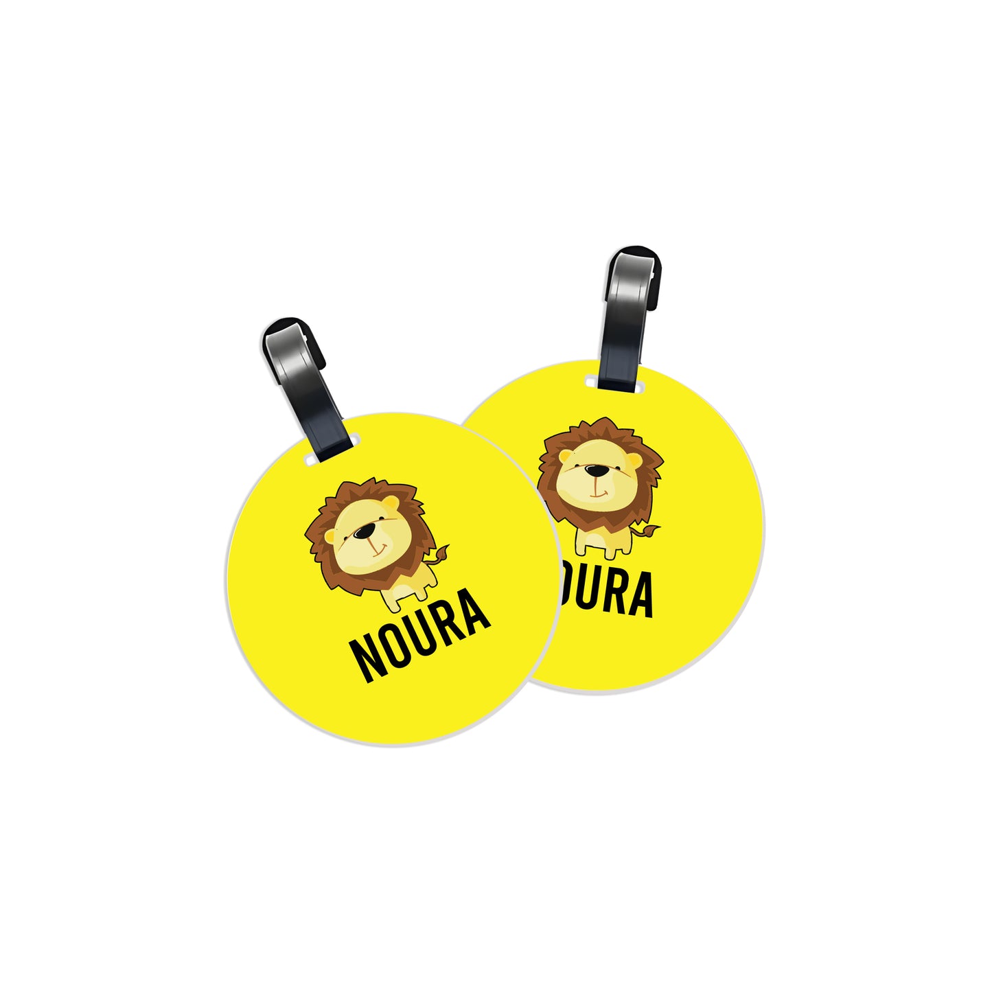 School Tags D052 - Lion