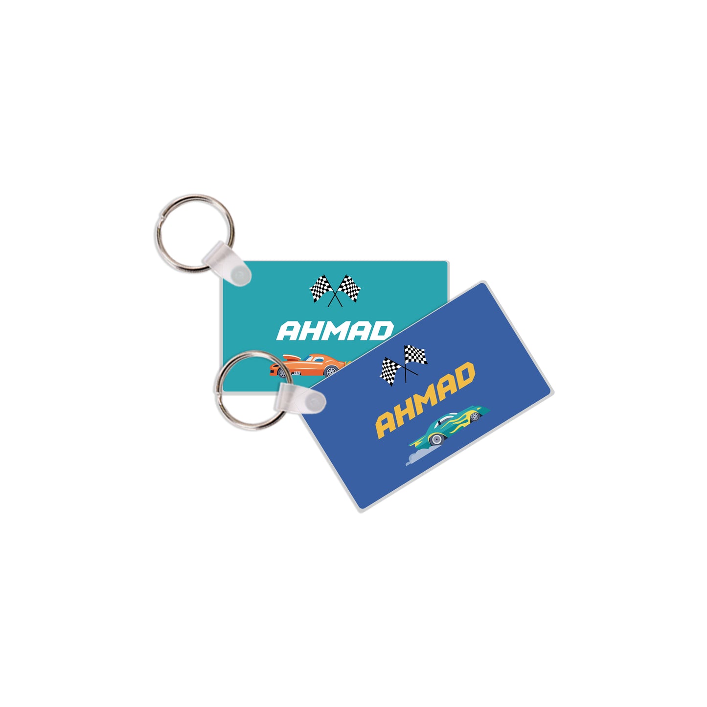 School Tags D055 - Cars