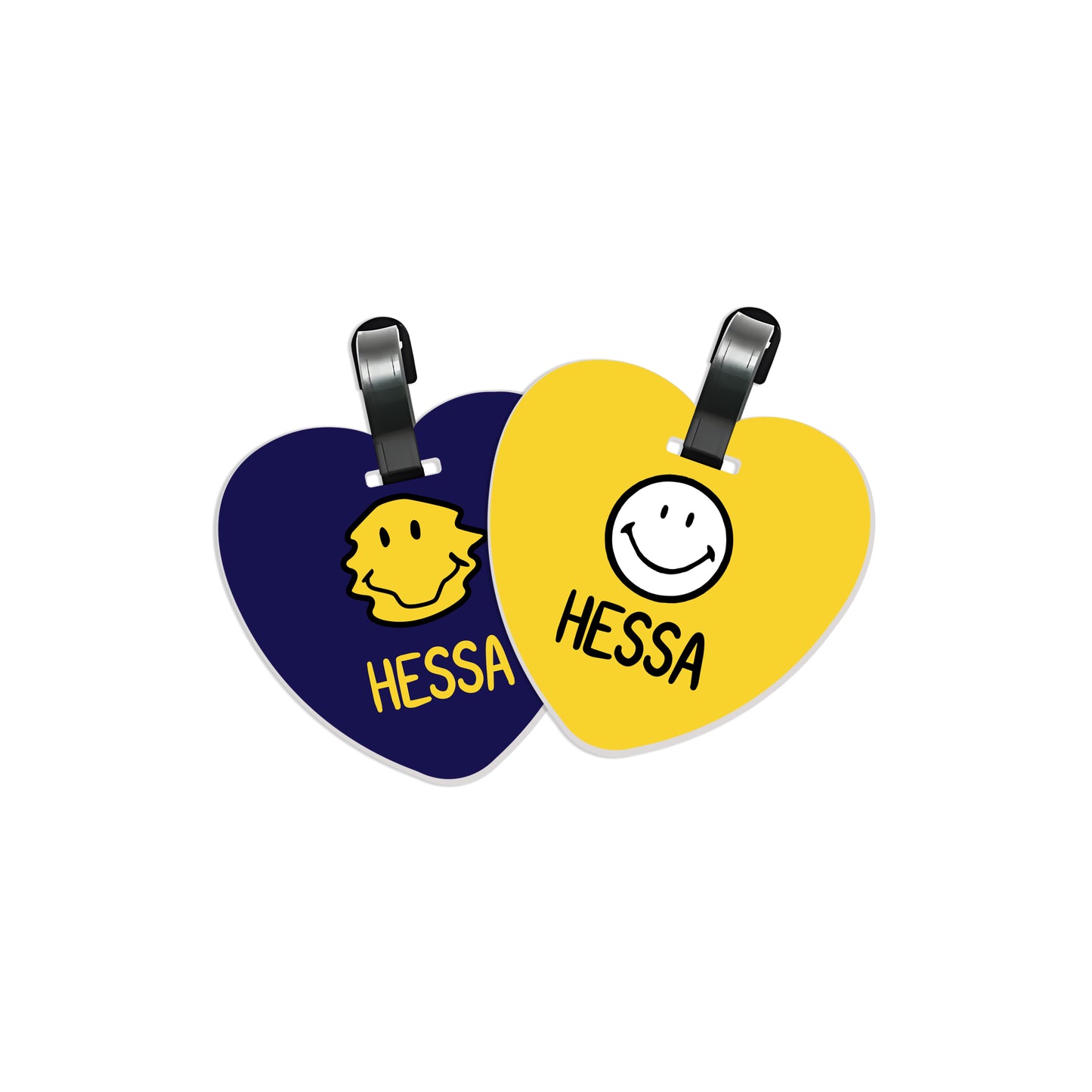 School Tags D058 - Smiley Face