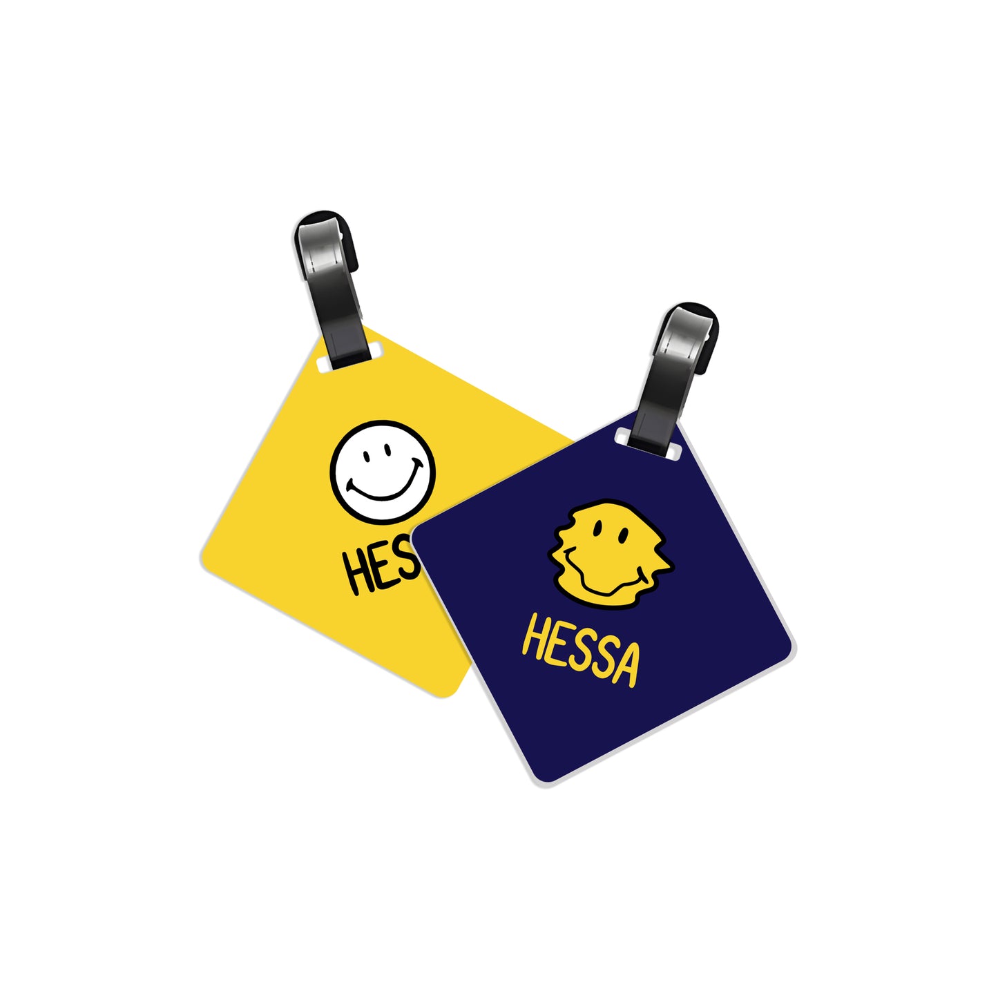 School Tags D058 - Smiley Face