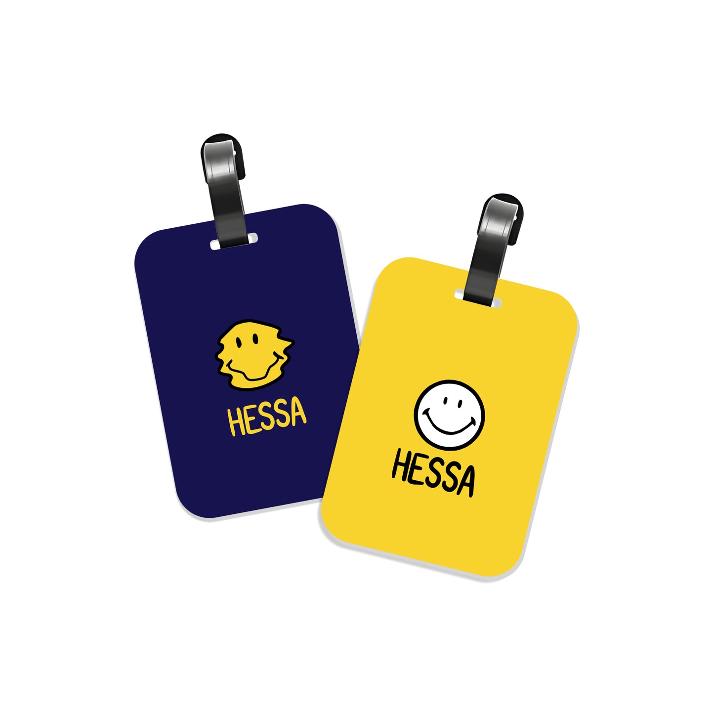School Tags D058 - Smiley Face