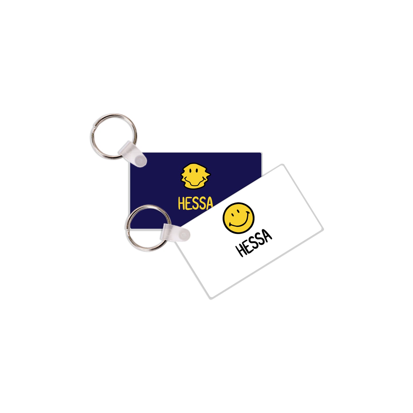 School Tags D058 - Smiley Face