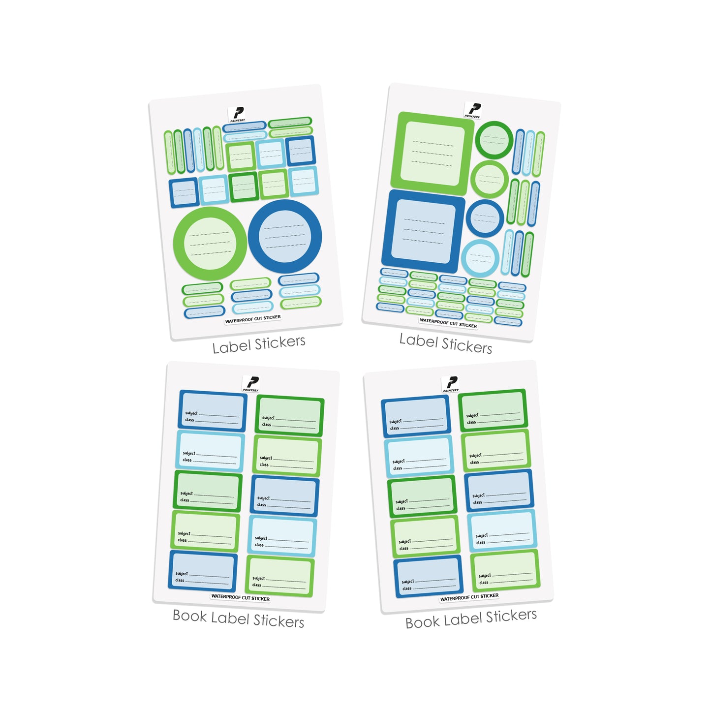 Ready to Buy School Label Pack D066