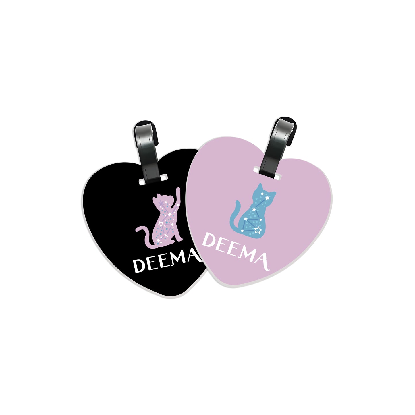 School Tags D072 - Cat