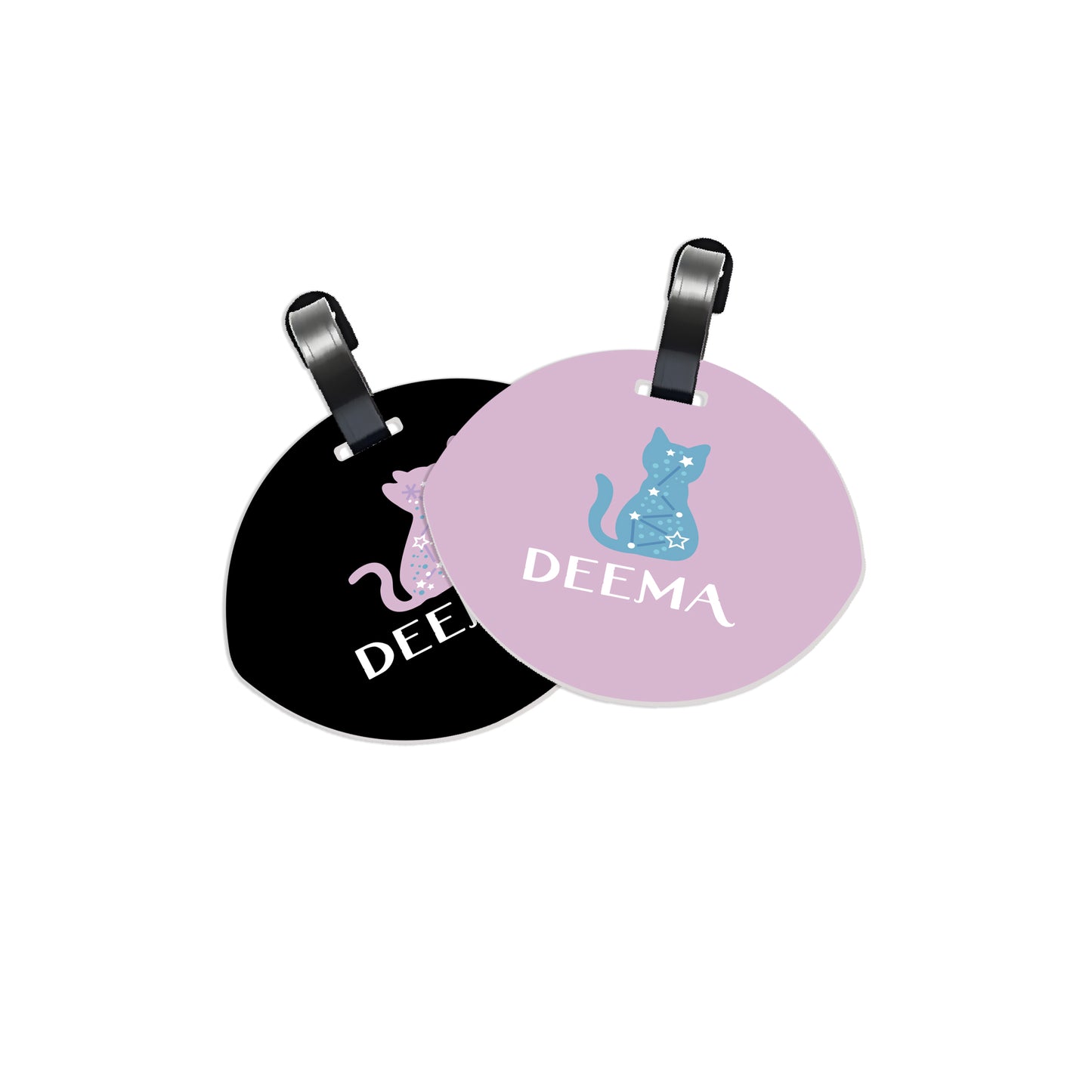 School Tags D072 - Cat