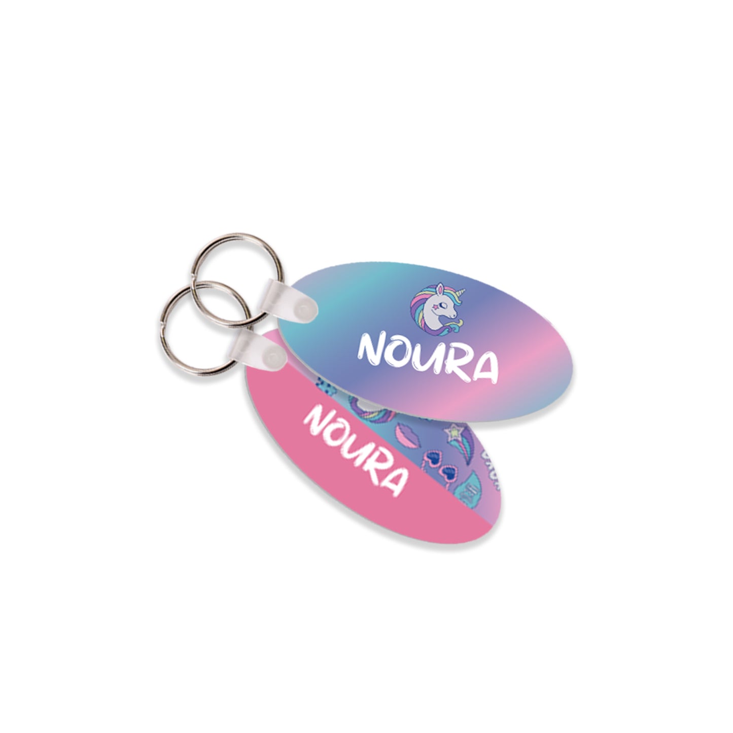 School Tags D077 - Unicorn