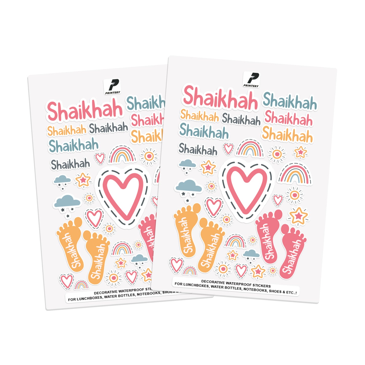 Summer Camp Decorative Labels 07