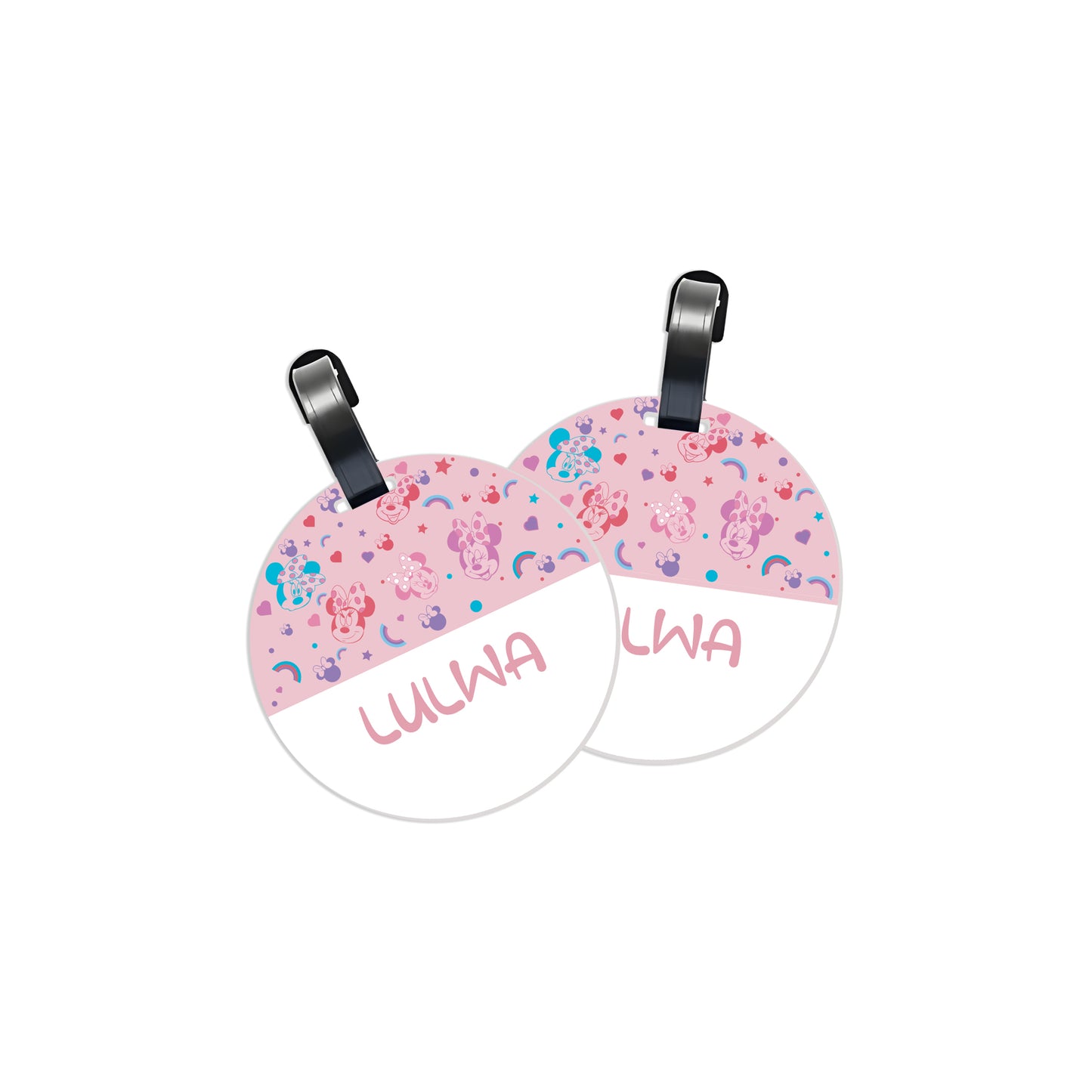 School Tags D081 - Minnie Mouse