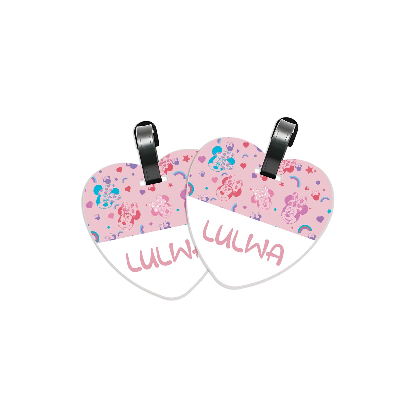 School Tags D081 - Minnie Mouse